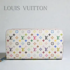 【中古】LOUIS VUITTON ルイヴィトン ジッピーウォレット 長財布 レディース ブロン ホワイト 白 モノグラム ラウンドファスナー ロングウォレット レザー 本革 大容量収納 人気 高級 デイリー M91536のサムネイル