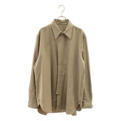 ssstein 25SS コットンシルクオーバーサイズレギュラーカラーシャツ M 
