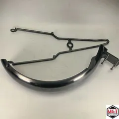 新作　RFS-DS2 　YAMAHA　DRAGSTAR　 ヤマハ　ドラッグスター400　クラシック　　リアフェンダー ＆シーシーバーセット タンク製作工房のサムネイル