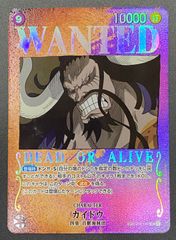 ワンピース カードゲーム WANTEDカードセット　キッド　カイドウ ワンピース カードゲーム WANTEDカードセット キッド カイドウ - メルカリ