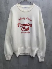 BEAUTY&YOUTH ビューティ&ユース ユナイテッドアローズ エンブロイダリー ロゴ クルーネック ニット セーター オフホワイト  ■◇ レディース