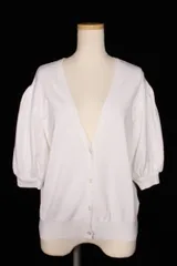 ルシェルブルー LE CIEL BLEU 17SS レース バルーンスリーブ ニット カーディガン /fy0504のサムネイル