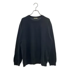 UNITED ARROWS / ユナイテッドアローズ | コットン ハイゲージクルーネックニット | M | ブラック | メンズ