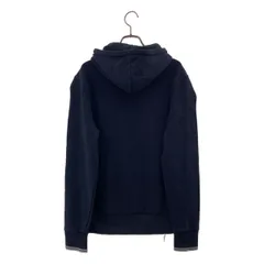 FRED PERRY / フレッドペリー | コットン ワンポイントロゴ スウェット フーディ | S | ダークネイビー | レディース