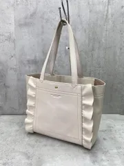 JILLSTUART ジルスチュアート フリル ハンド バッグ アイボリー ■■ レディース