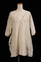ドレステリア DRESSTERIOR ブラウス プルオーバー チュニック ウォッシャブル はしごレース /yt0507のサムネイル