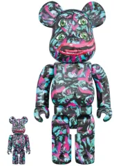 【中古】フィギュア BE＠RBRICK-ベアブリック- NAGNAGNAG FOUR EYES 100%+400%(EDITION777) MEDICOM TOY PLUS限定のサムネイル