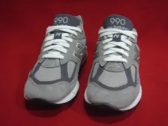 ニューバランス990v2 グレー 23.5cm