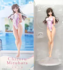 中古】フィギュア 水原千鶴 桃色ラインの競泳水着Ver. 「彼女、お借り