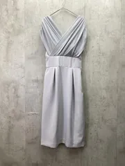 新品 LAGUNAMOON ラグナムーン LADYエスパンディカシュクールドレス パーティー 結婚式 ワンピース sizeS/ICE  ■◇◎レディース