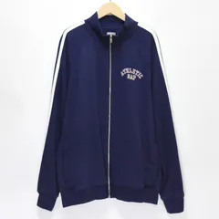 GAP ATHLETIC ヴィンテージ ソフト GAPロゴ トラックジャケット ギャップ アスレチック ユニセックス L ジップアップ ジャケット ライン ネイビー 紺のサムネイル