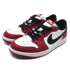 ナイキ NIKE エアジョーダン AIR JORDAN 1 RETRO LOW OG スニーカー HQ6998-600 シカゴ バーシティレッド 27cm
