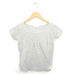 ニーム NIMES カットソー Tシャツ 丸首 ドット 総柄 綿 コットン 半袖 グレー 灰 /TT46のサムネイル