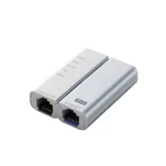 【中古】WindowsXP 無線LANルータ ホテル用ルータ 11bgn 300Mbps (シルバー) [WRH-300SV]のサムネイル