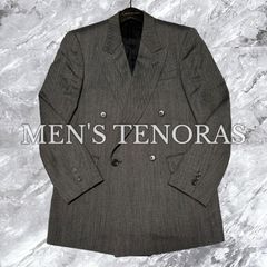 MEN'S TENORAS メンズティノラス スーツ テーラード ダブル L 美品 MEN'S TENORAS リネン テーラードジャケット ダブル L 春夏