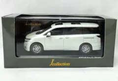 【中古】ミニカー 1/43 NISSAN New ELGRAND(ホワイトパール) [JC66001WH]のサムネイル