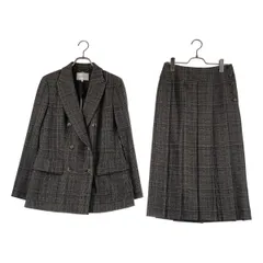【美品】  BEIGE， / ベイジ | セットアップ ダブルブレスト ジャケット / サイドボタン ボリューム スカート | 2 | ブラウン系 | レディース