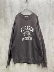 FREAK'S STORE フリークスストア 裏毛 トラ プリント スウェット トレーナー sizeF/チャコール  ■◇レディース
