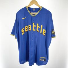90s NIKE TEAM製 MLB シアトル・マリナーズ ナイロンプルオーバー