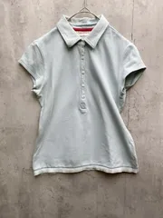 tommy girl トミーガール ポロシャツ sizeS/P/水色 ■◆レディース