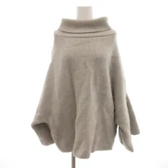 アドーア ADORE ケープ ガウンカーディガン チュニックニット ウール 38 グレー /JS ■ECF001のサムネイル