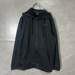ナイキ NIKE ZIPパーカー トレーニング パーカー フーディ 黒 L