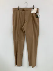 UNIQLO ユニクロ チノパンツ ウエスト 82cm ベージュ フルレングス ストレッチ 無地 スタンダード テーパード レギュラー メンズ