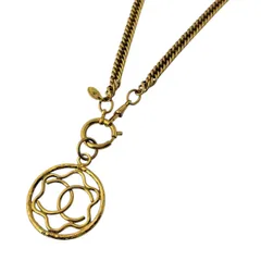 シャネル CHANEL ココマーク ネックレス ラウンド ロング GP ゴールド レディース 【中古】