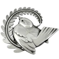 ジョージジェンセン ブローチ ピン バード 鳥 鳩 ハト ピジョン Sv925 ジョージジェンセン ブローチ ピン バード 鳥 鳩 ハト ピジョン Sv925