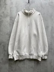 NAUTICA ノーティカ ハーフジップ スウェット トレーナー sizeM/グレー  ◇■メンズ