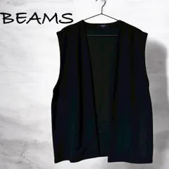 BEAMS ビームス ハート ベスト ニット ブラックのサムネイル
