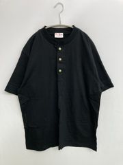 AURALEE オーラリー ヘンリーネック Tシャツ サイズ3 無双仕立て