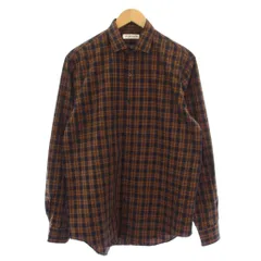 シンゾーン Shinzone PECK CHECKED SHIRT シャツ ブラウス 長袖 チェック柄 F0 紺 茶 25AMSBL06 /BMのサムネイル
