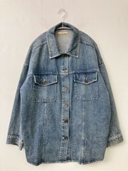 BAYFLOW ゆったりシルエット デニムカバーオール デニムジャケット