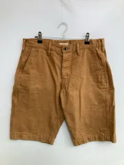 BRU NA BOINNE チノパンツ 0 ブラウン ショート・ひざ上丈 コットン 無地 スタンダード ストレート レギュラー メンズのサムネイル