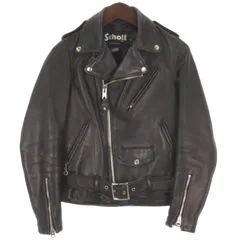 ショット SCHOTT ライダース ジャケット 7478 USA製 ブラック XS