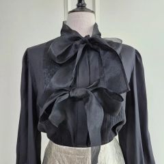 SHE Tokyo シートーキョー Aloma ブラック ブラウス - メルカリ