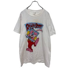 ロジャー・ラビット Tシャツ ディズニー ヴィンテージ M アメリカ 半袖 