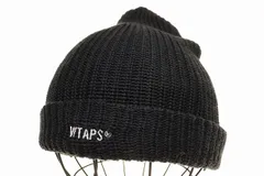 ダブルタップス WTAPS 23SS BEANIE 02 BEANIE CTPL COOLMAX SIGN BLACK SIZE00 ビーニー クールマックス サイン ニット帽 ブラック 【ブランド古着ベクトル】【中古】☆AA★▲251014のサムネイル