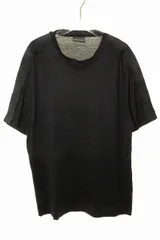 エンポリオアルマーニ EMPORIO ARMANI クルーネック Tシャツ XL 3D1TD3 1JUVZ 袖ロゴ 半袖 ブラック 【ブランド古着ベクトル】【中古】260326