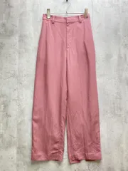 BEAUTY & YOUTH ビューティ&ユース ユナイテッドアローズ バックスリットテーパード パンツ sizeS/ピンク ■◆◎レディース
