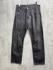 LEVI'S リーバイス 03501-0601 501 ボタンフライ 先染め デニムパンツ sizeW29L32/黒 ■■◎メンズ