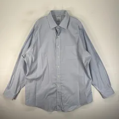 古着 ブルックスブラザーズ Brooks Brothers 長袖シャツ 胸ポケット REGENT XL  ブルー系 無地 メンズのサムネイル