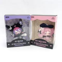 POP MART 　/　ポップマート ◆SKULLPANDA スカルパンダ マイメロディ クロミ 2点セット 趣味雑貨【未使用】 