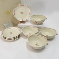 たち吉 ◆たち吉/赤絵　耳付おもてなし揃（カップ4皿5） 949-0795 たち吉 ギフト【未使用】  【代引不可】【同梱不可】