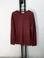 COMME des GARCONS 麻100% ニット レッド archive - メルカリ