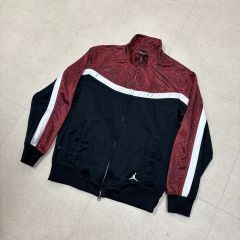 JORDAN Flight トラックジャケット レッド ネイビー S - メルカリ