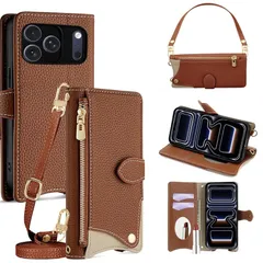 【新品】 手帳型 ケース 革 レザー for iPhone 17 Pro ショルダー スマホケース スマートフォンケース 対応 アイフォン
