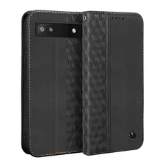 【新品】 Gedurya Google Pixel 6a ケース 手帳型 グーグルピクセル6a ケース Pixel6a 用 手帳型ケース ピクセル6a 携帯カバー Google Pixel 6a スマホケース 6.1インチ対応 ひし形柄 全面保護 耐衝撃 カー