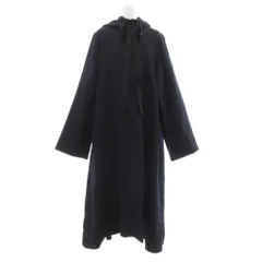 styling/ スタイリング リバーフードコート ロング Aライン F 紺 ネイビー /UOのサムネイル